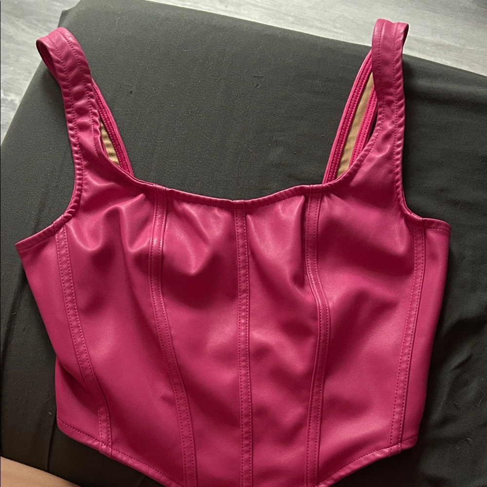 Sincerely Jules Pink Crop Top
